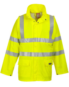 Portwest Sealtex Flame Resistant Hi-Vis Rain Jacket
