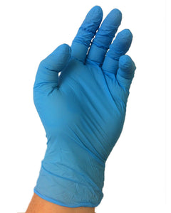 Blue Nitrile Gloves (4 mil) | Industrial Grade | Case of 1000 (CLEARANCE)