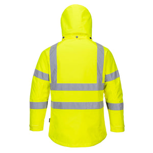 Class 3 Portwest Ladies Hi-Vis Winter Jacket Yellow
