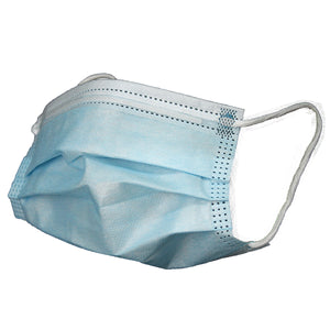 (100/Box) Pleated Disposable Youth Polypropylene Masks