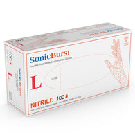 (48 Case/Full Pallet) SonicBurst Diamond Textured Orange Nitrile (6.5 mil) | Exam Grade | Case of 1000 (2X = 900)