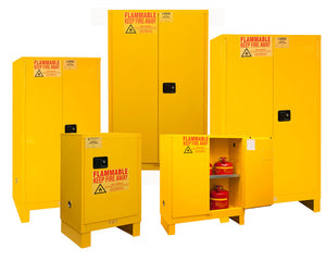 Durham Steel Manual Closing Flammable Storage Cabinets with 6