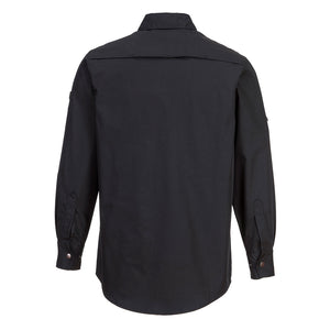 Portwest Ripstop Long Sleeve Shirt Black