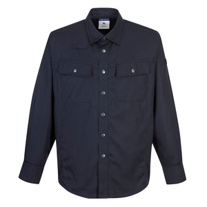 Portwest Ripstop Long Sleeve Shirt Dark Navy