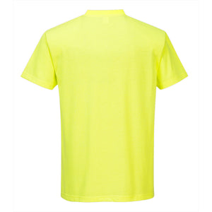 Portwest Non-ANSI Cotton Blend T-Shirt Yellow