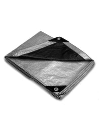 HEAVY DUTY 100gsm GREY- 2m X 50m - Tarpaulin Pro