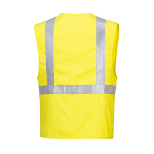 Class 2 Portwest NFPA 2112 Woven Vest Yellow