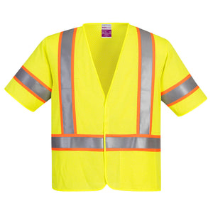 Class 3 Portwest FR Mesh Vest Yellow