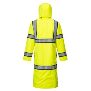 Class 3 Portwest Hi-Vis Reversible Rain Coat 48