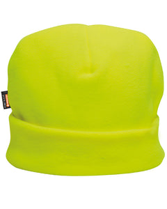 (6/Case) Portwest Hi-Vis Yellow Fleece Hat Insulatex Lined