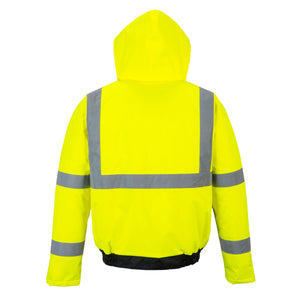 Class 3 Portwest Yellow Hi-Vis Value Bomber Jacket