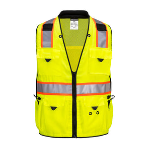 Class 2 Portwest Expert Pro Surveyor Vest Yellow/Black