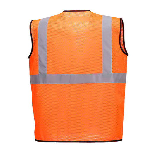(6/Case) Class 2 Portwest Alabama Mesh Vest Orange
