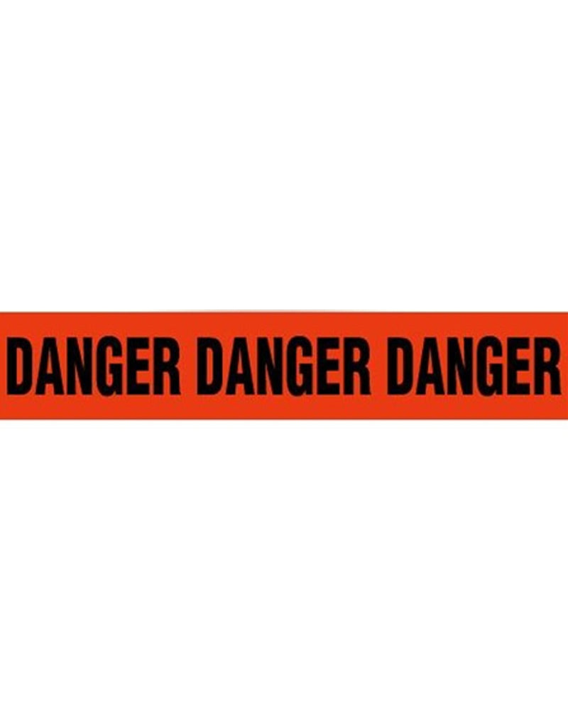 Red Danger Safety Reflective Barricade Safety Tape - saraglove.com