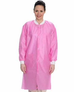 Valumax Medium Weight Knee Length Disposable Lab Coats